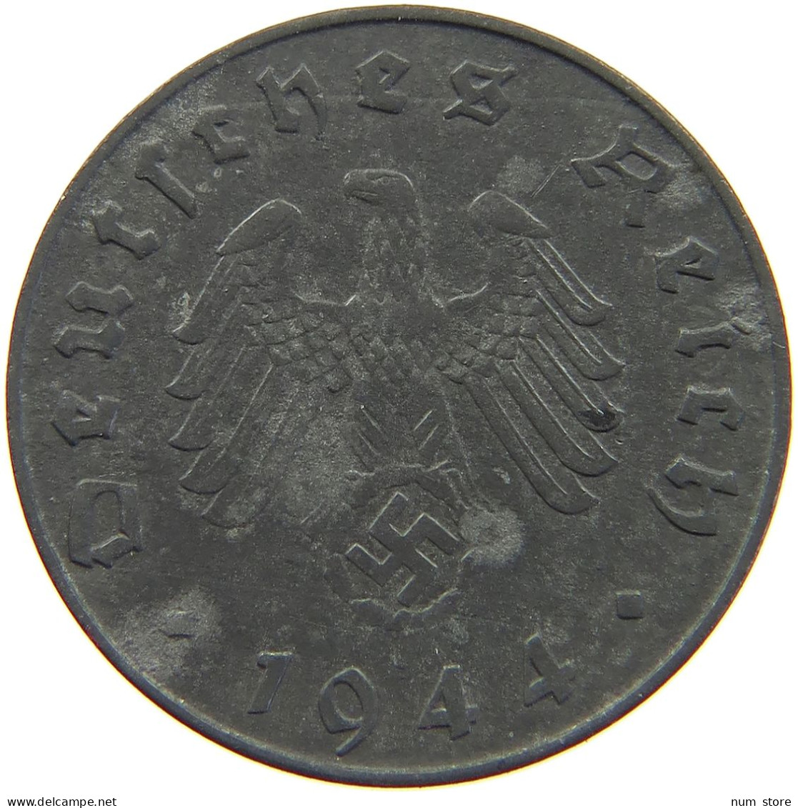 GERMANY ALLIIERTE BESETZUNG 10 PFENNIG 1944 E  #c067 0157 - 10 Reichspfennig