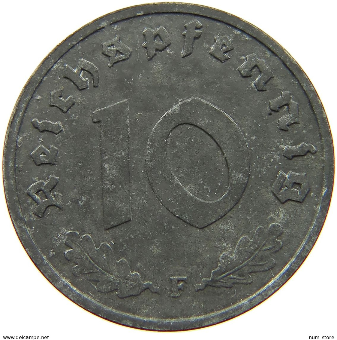 GERMANY ALLIIERTE BESETZUNG 10 PFENNIG 1948 F  #a006 0319 - 10 Reichspfennig