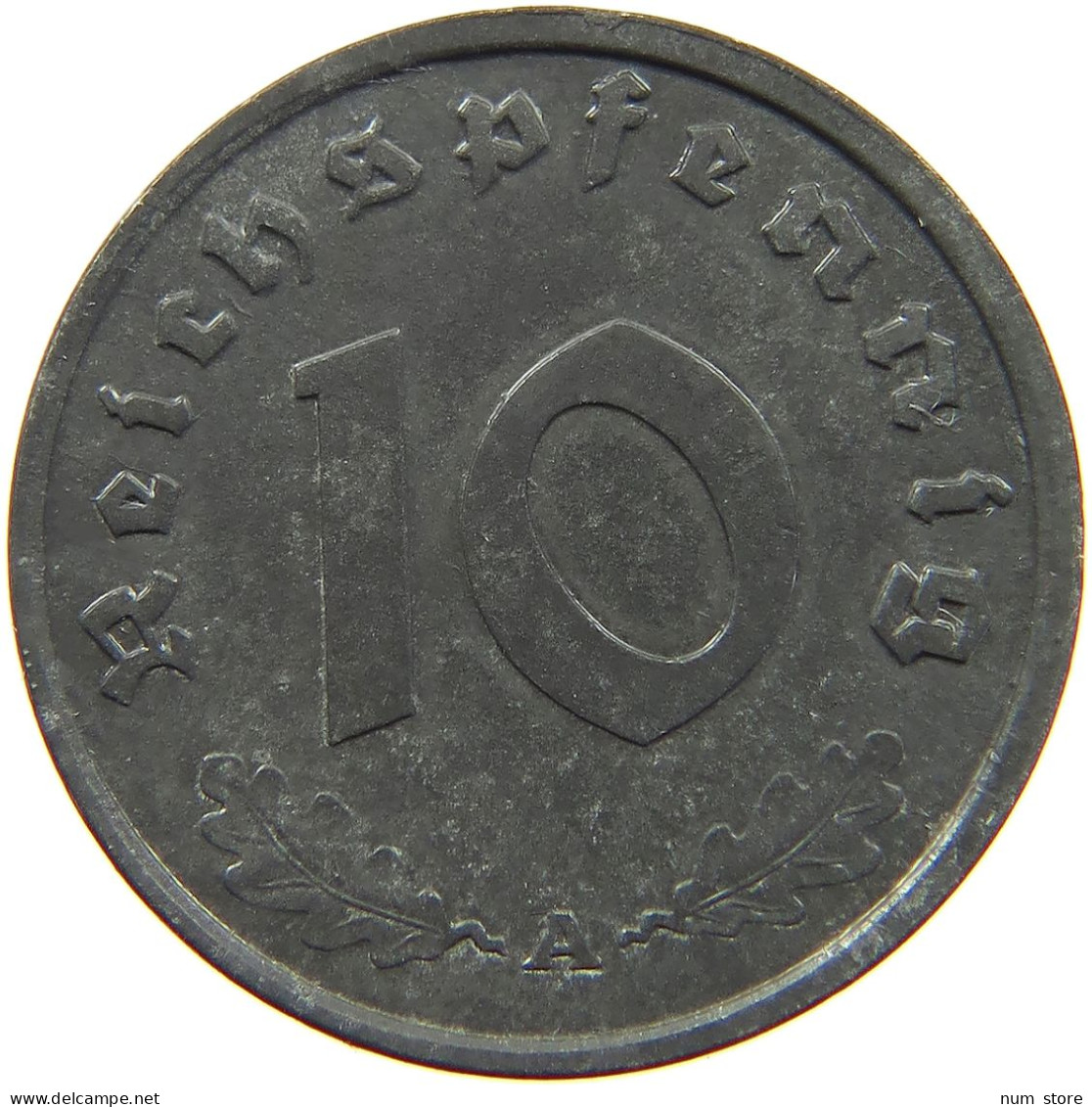 GERMANY ALLIIERTE BESETZUNG 10 PFENNIG 1948 A  #a005 0955 - 10 Reichspfennig