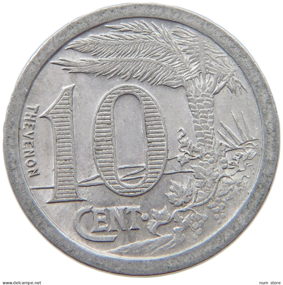 ALGERIA 10 CENTIMES 1921 ORAN #t130 0417 - Algeria