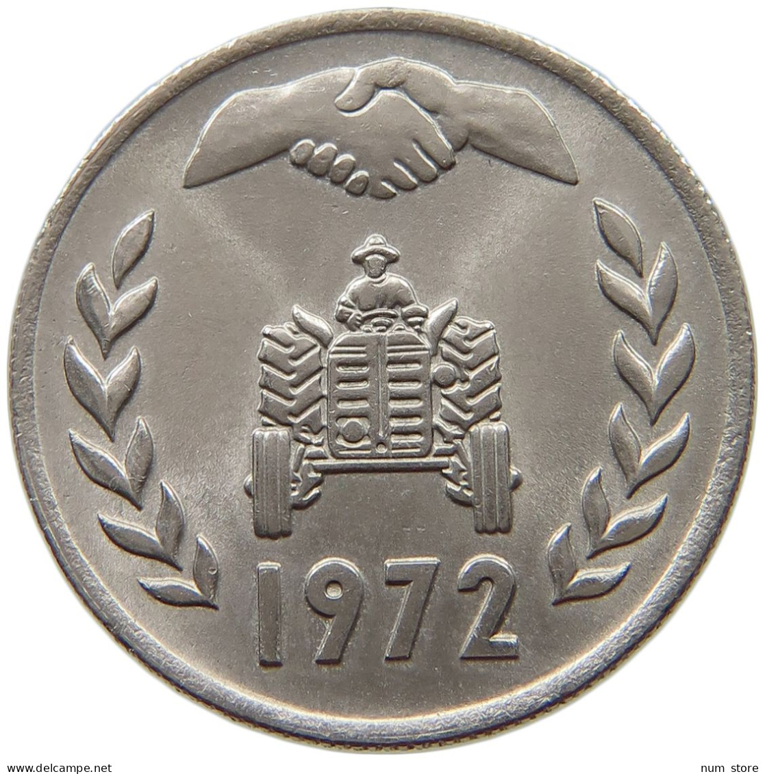 ALGERIA DINAR 1972  #a018 0035 - Argelia