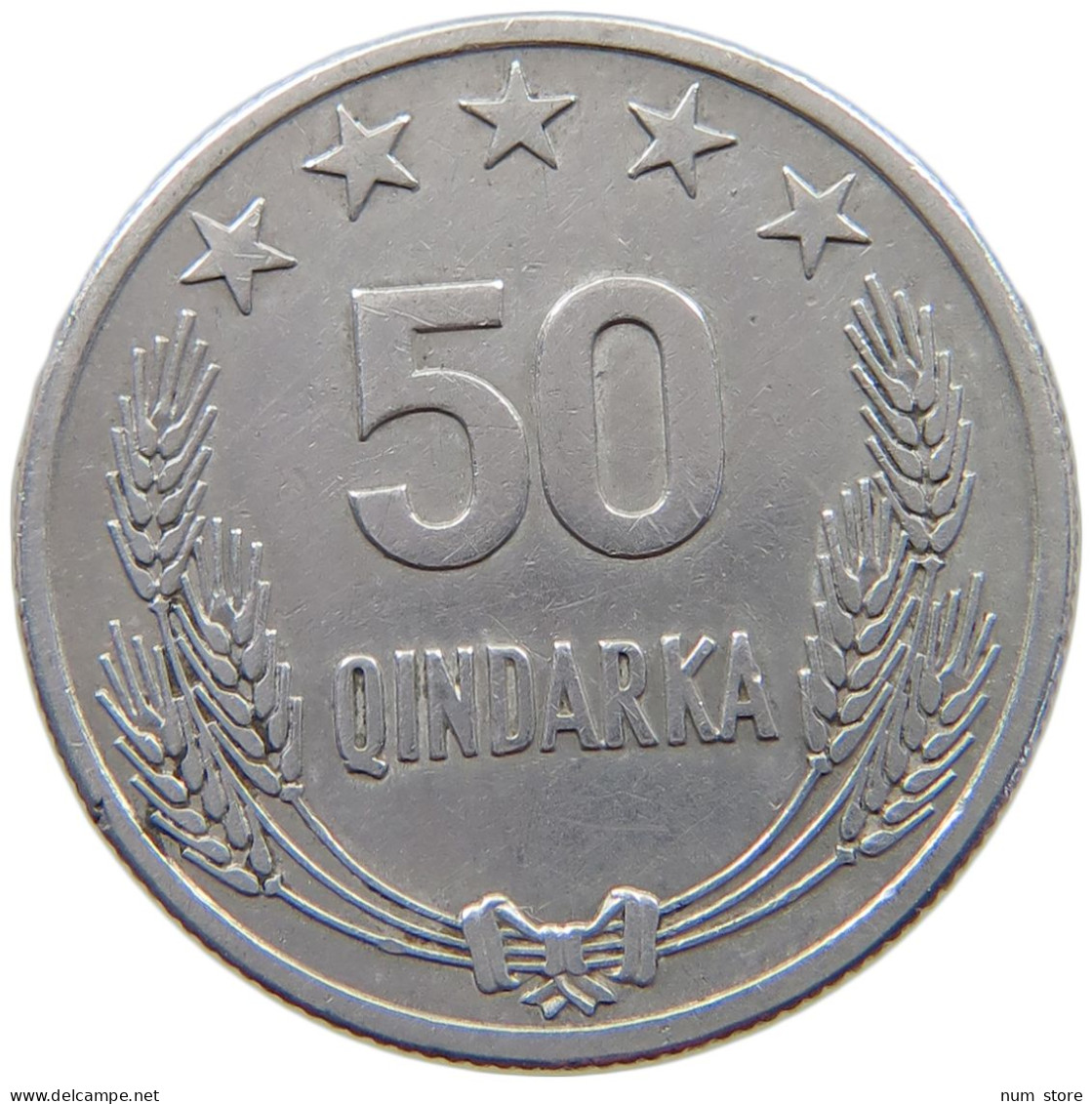 ALBANIA 50 QINDARKA 1964  #s069 0077 - Albanië