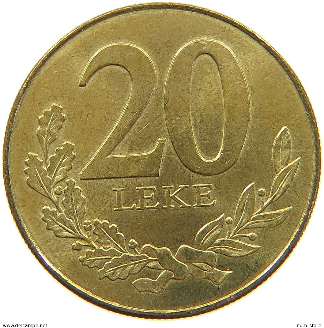 ALBANIA 20 LEKE 1996  #c075 0467 - Albanië