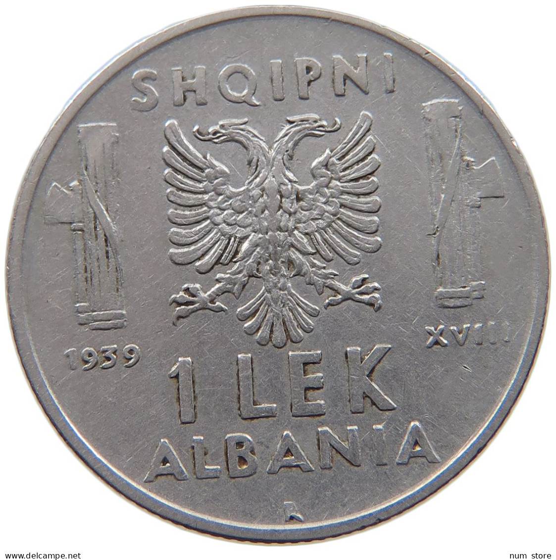 ALBANIA LEK 1939  #c013 0413 - Albanie