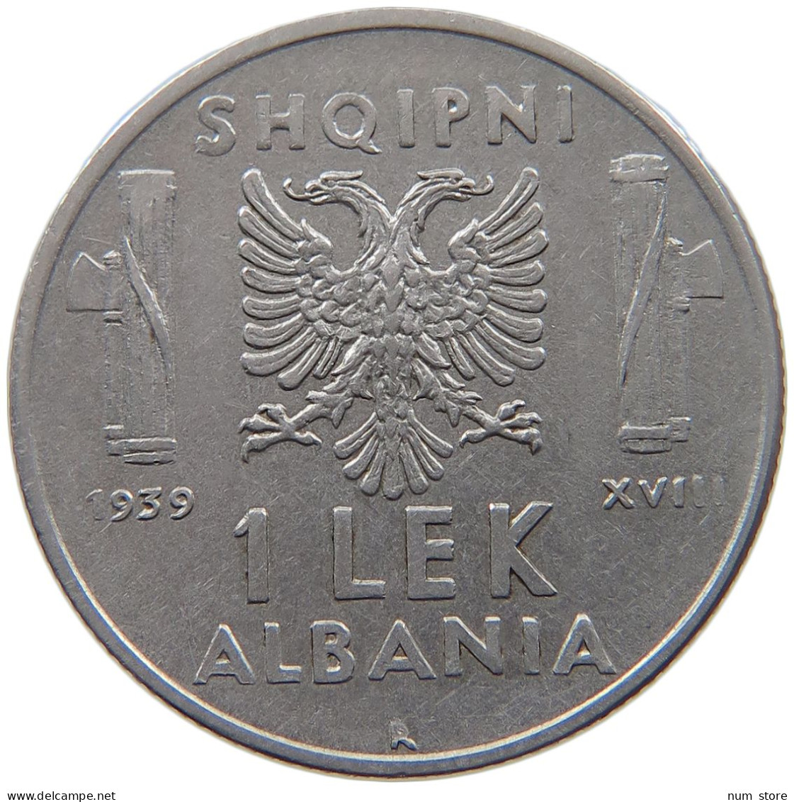 ALBANIA LEK 1939  #c010 0157 - Albanien