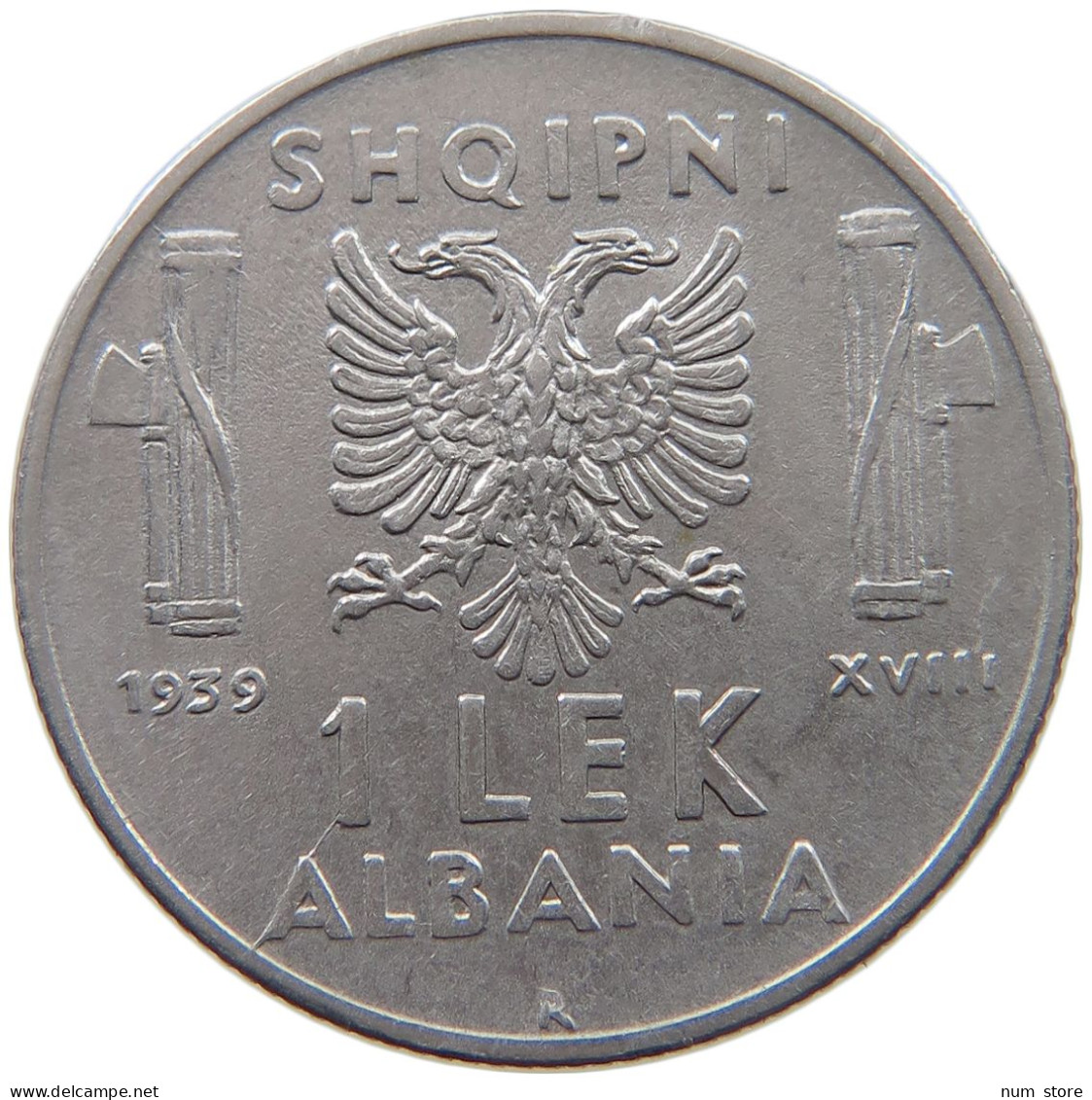 ALBANIA LEK 1939  #c005 0023 - Albanie