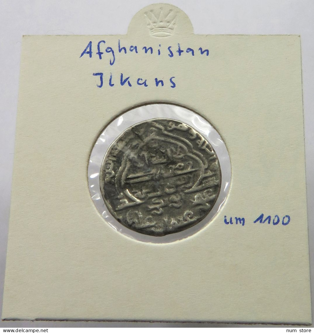 AFGHANISTAN ILKHANS MONGOLS DIRHAM AROUND 1100  #alb029 0073 - Afghanistan