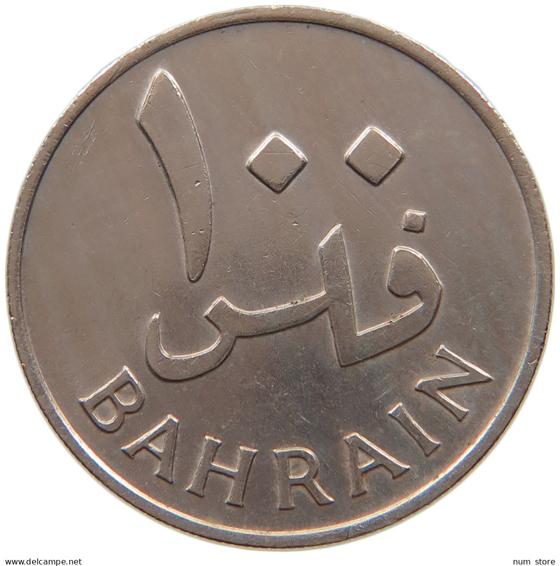 BAHRAIN 100 FILS 1965  #a079 0369 - Bahreïn