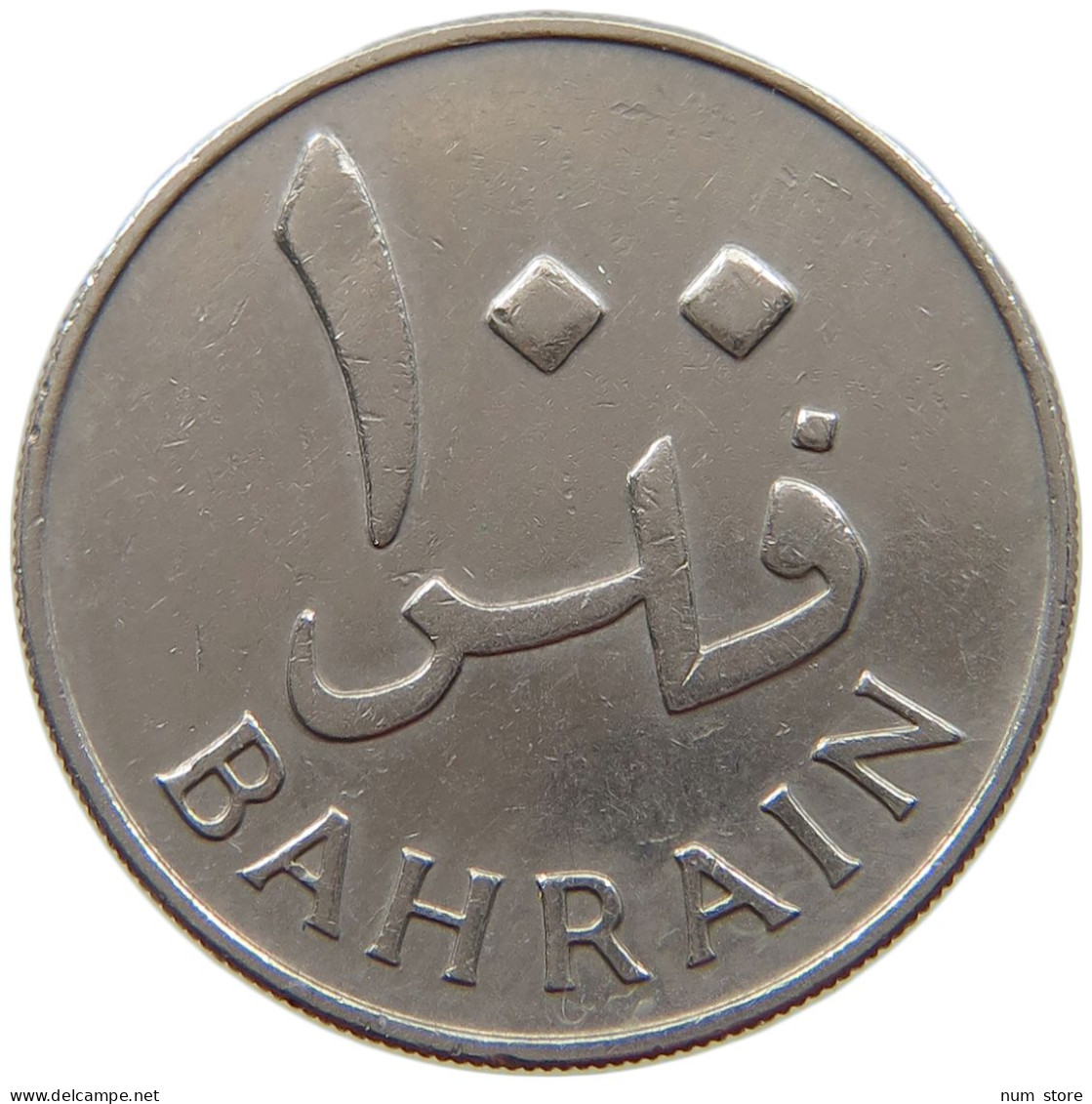 BAHRAIN 100 FILS 1965  #a043 0593 - Bahrain