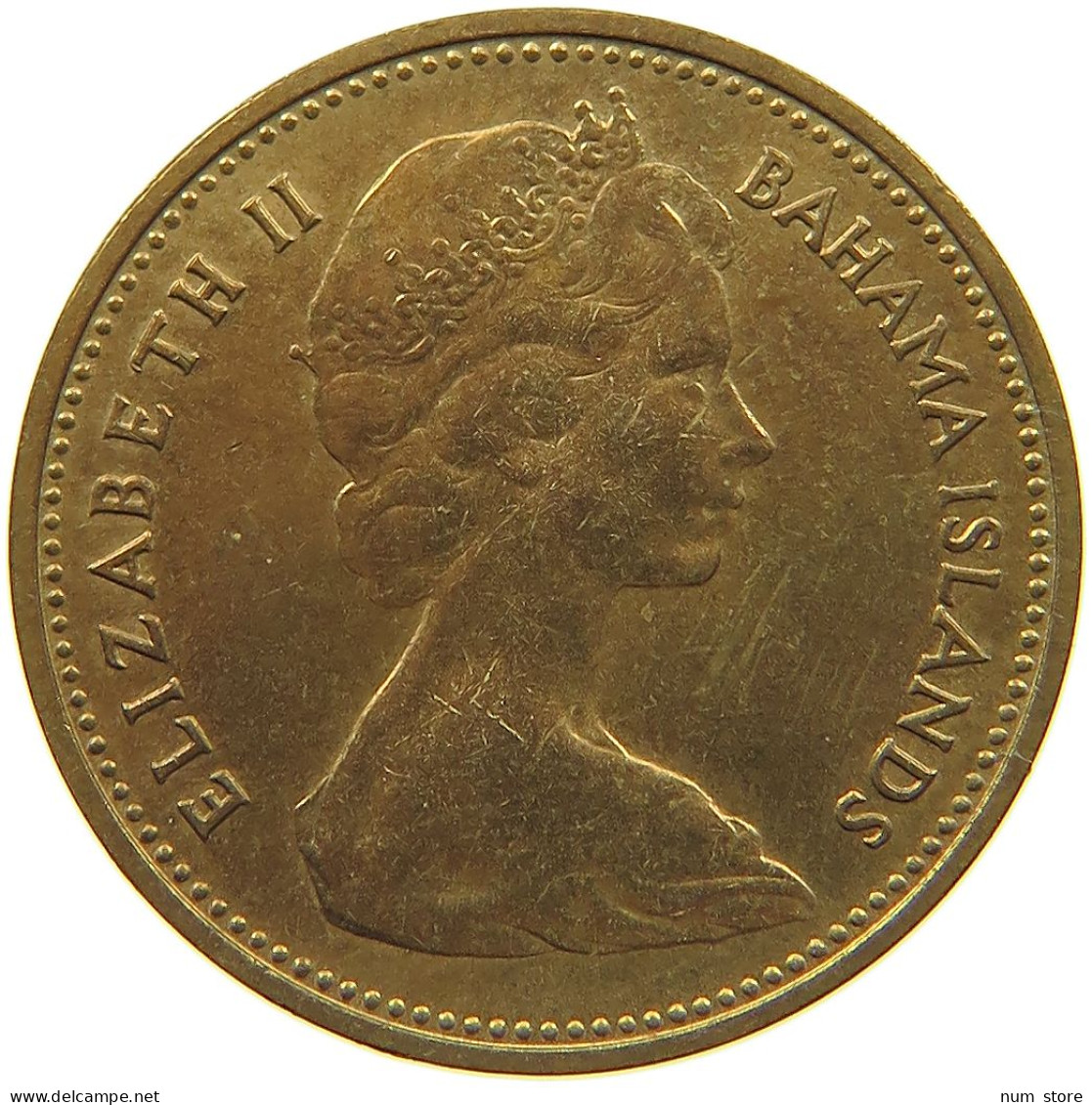 BAHAMAS CENT 1969 Elizabeth II. (1952-2022) #s060 0543 - Bahamas