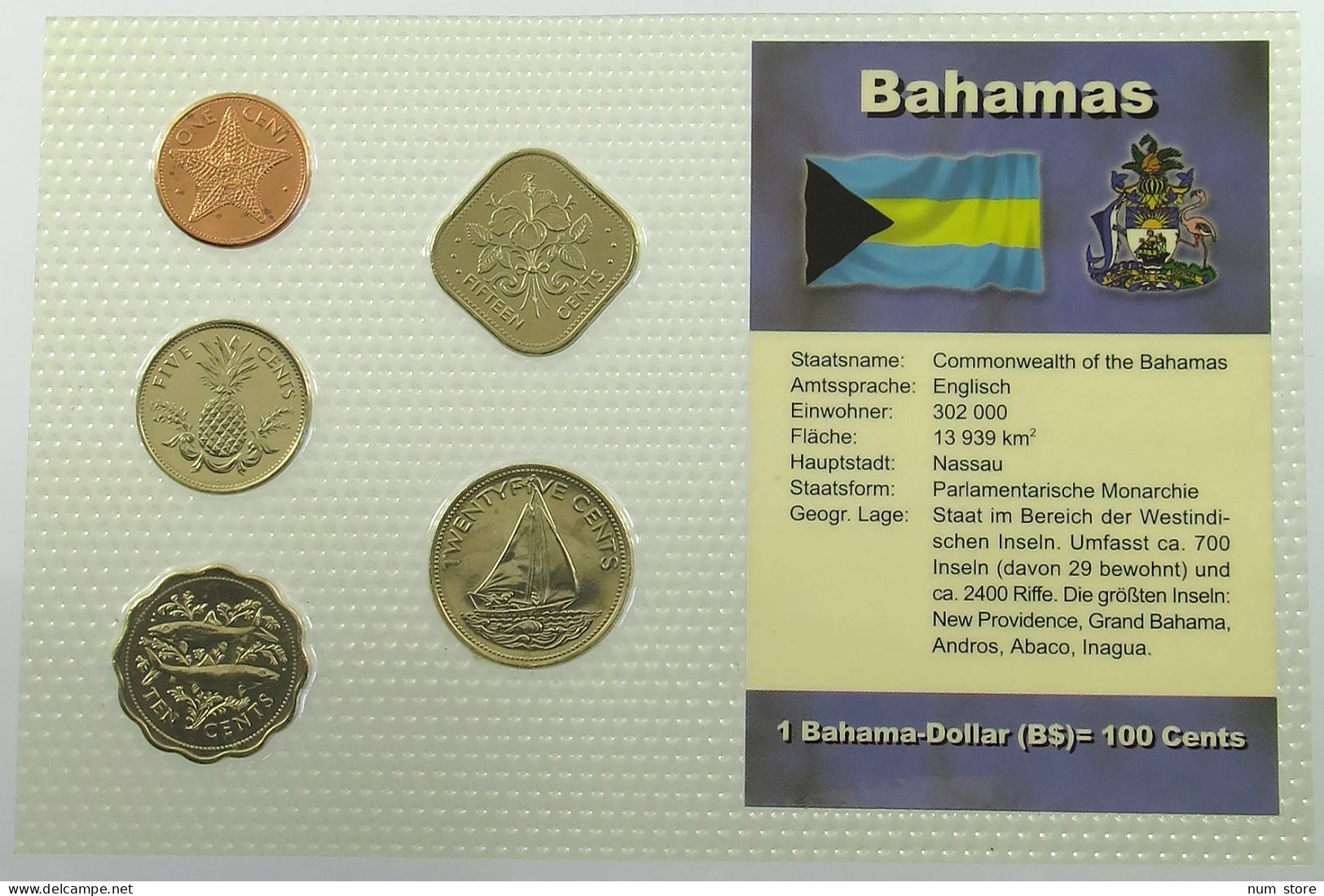 BAHAMAS SET   #ns03 0073 - Bahamas