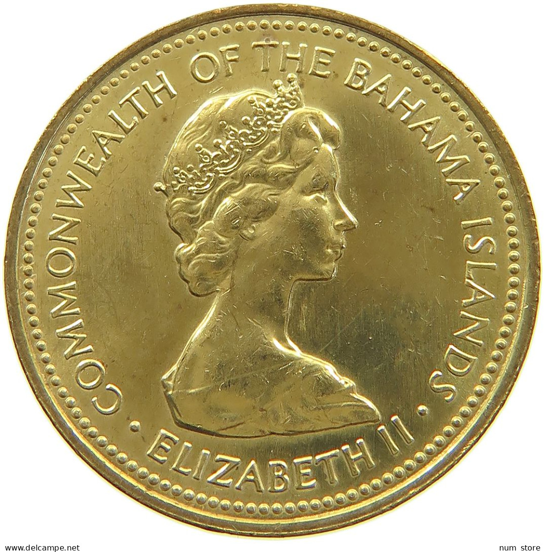 BAHAMAS CENT 1971 Elizabeth II. (1952-2022) #a073 1001 - Bahamas