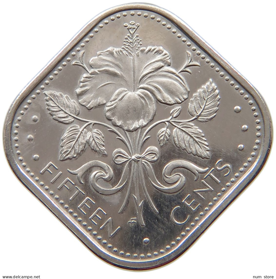 BAHAMAS 15 CENTS 1974  #a018 0309 - Bahamas