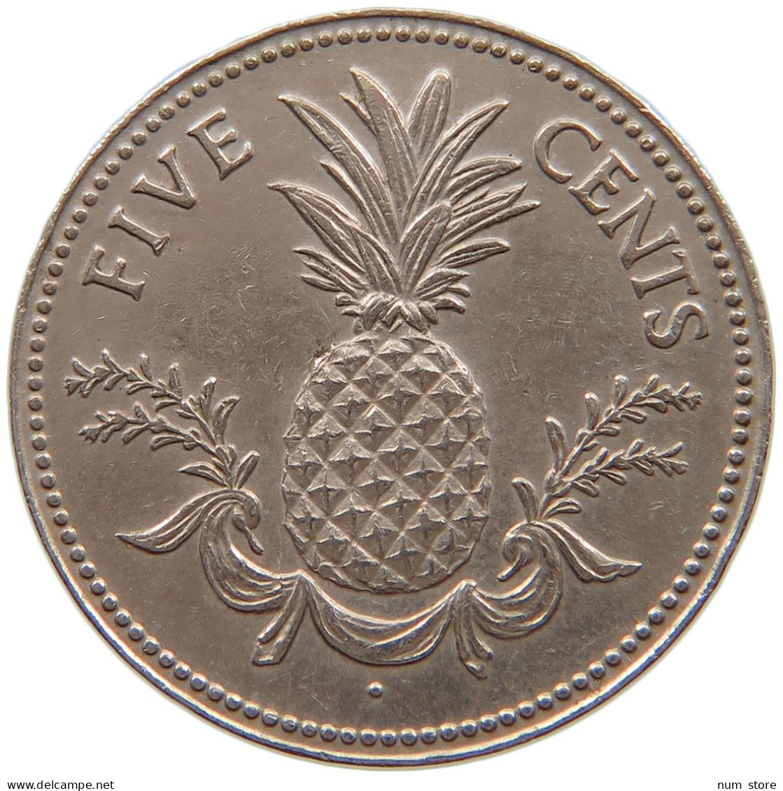 BAHAMAS 5 CENTS 1975  #a061 0537 - Bahamas