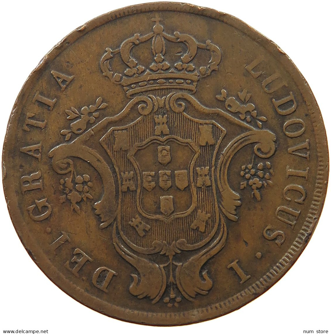 AZORES 20 REIS 1865  #t100 0293 - Azoren