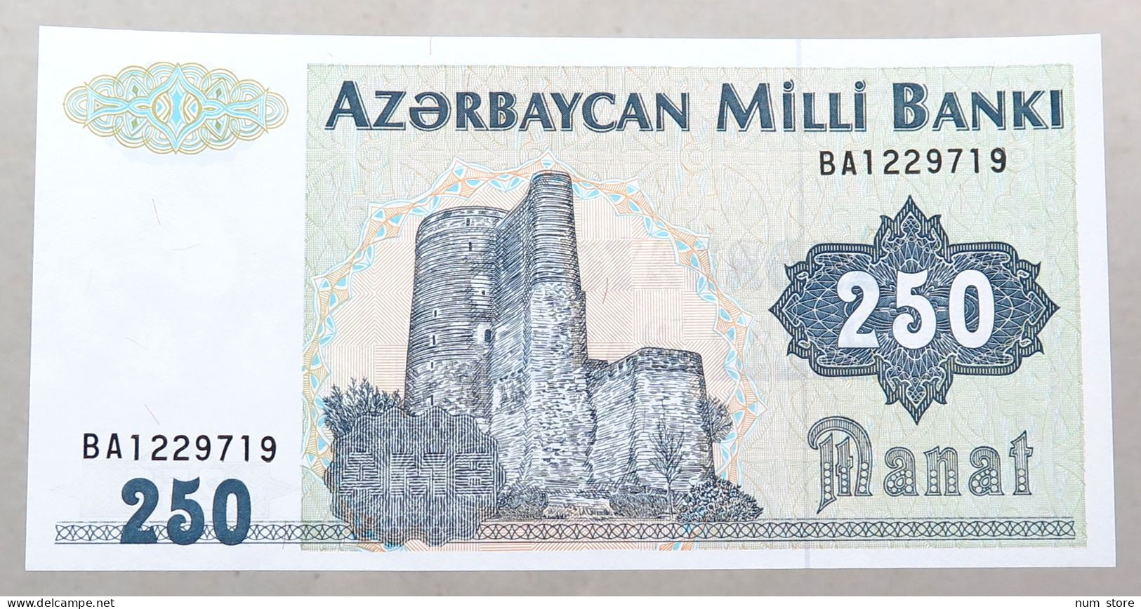 AZERBAIJAN 250 MANAT 1993  #alb051 0413 - Azerbeidzjan