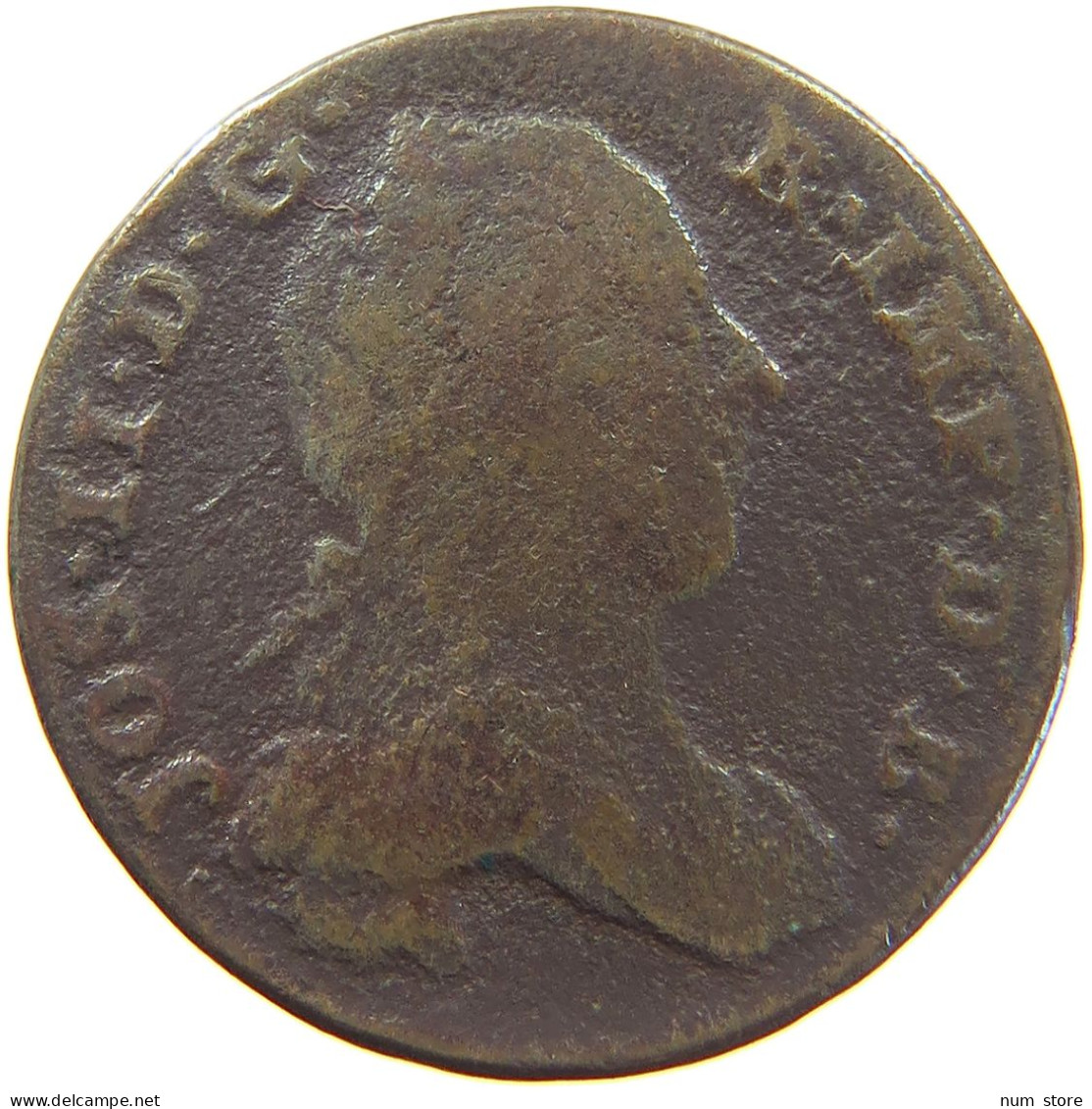 AUSTRIAN NETHERLANDS LIARD 1789 JOSEPH II. (1765-1790) #c050 0167 - 1714-1794 Österreichische Niederlande