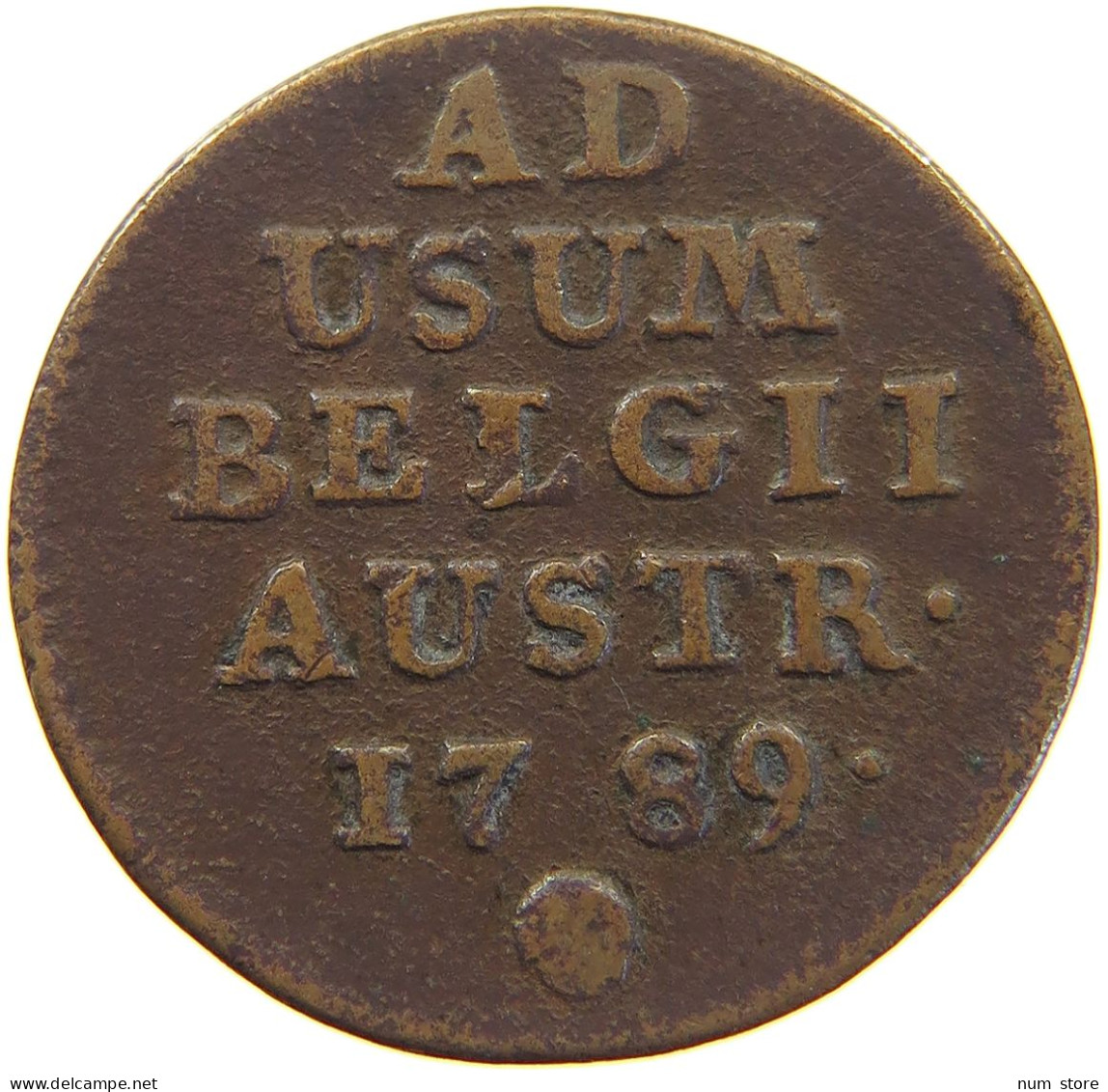 AUSTRIAN NETHERLANDS LIARD 1789 JOSEPH II. (1765-1790) #c050 0169 - 1714-1794 Oostenrijkse Nederlanden