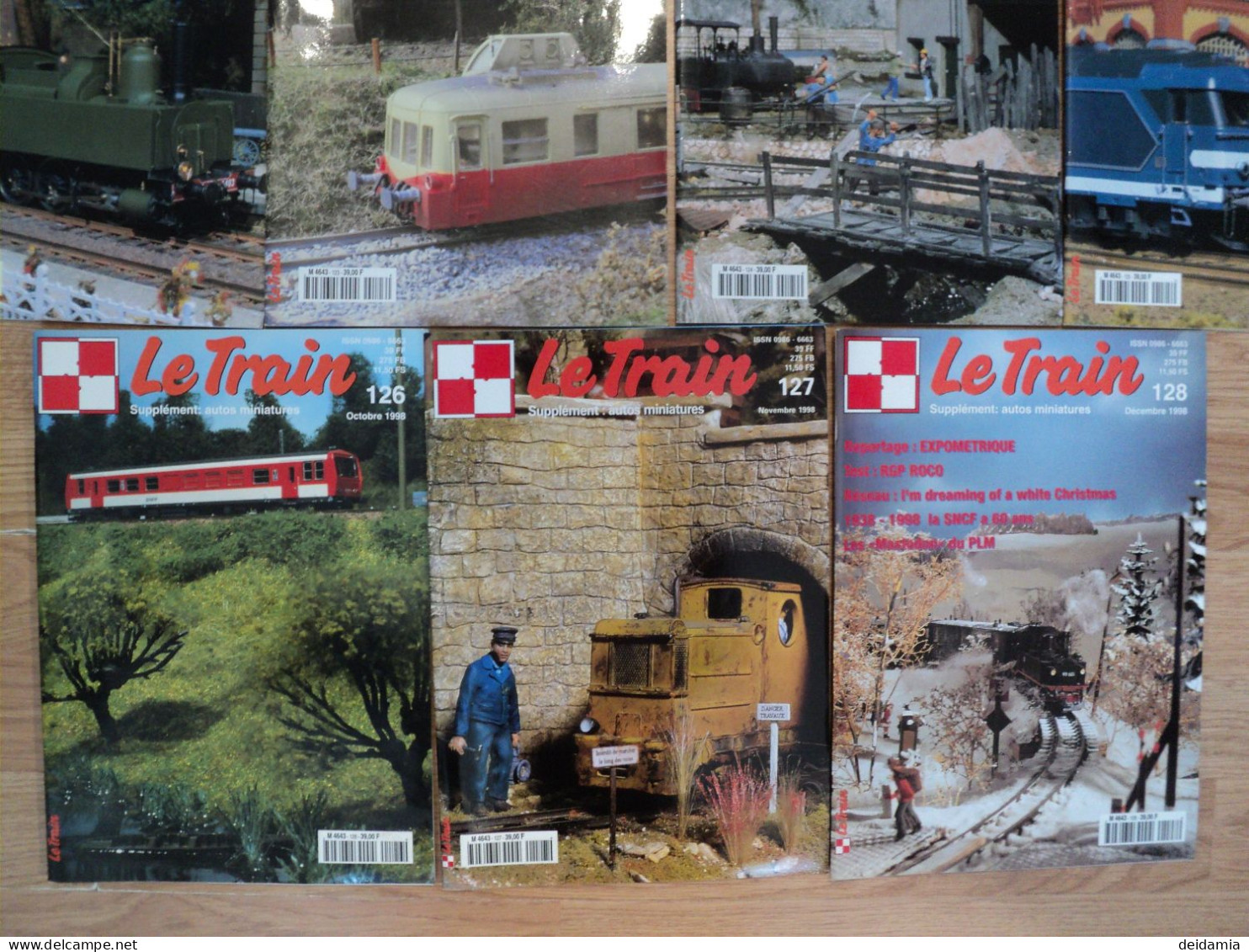 Lot De 12 Revues  LE TRAIN Année 1998 - Literatuur & DVD