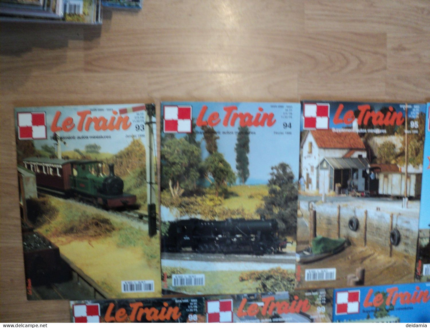 Lot De 12 Revues  LE TRAIN Année 1996 - Literatur & DVD