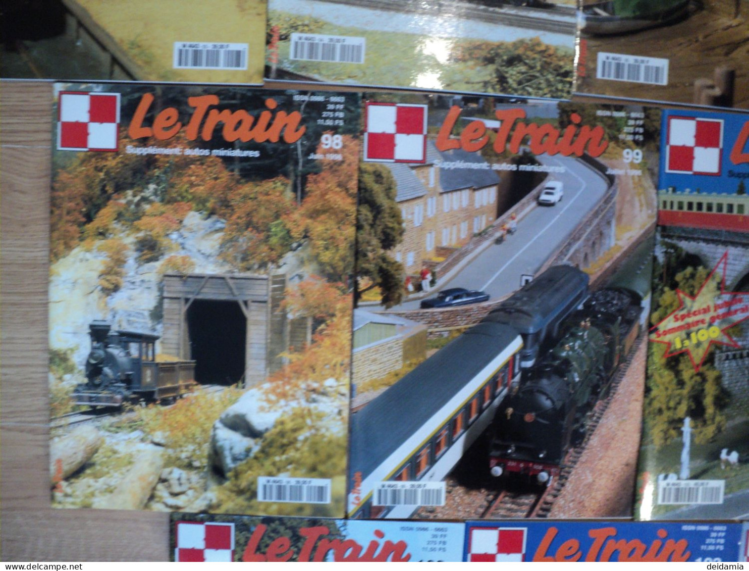 Lot De 12 Revues  LE TRAIN Année 1996 - Literatuur & DVD