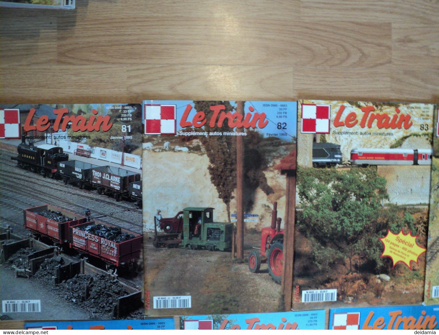 Lot De 12 Revues  LE TRAIN Année 1995 - Literatur & DVD