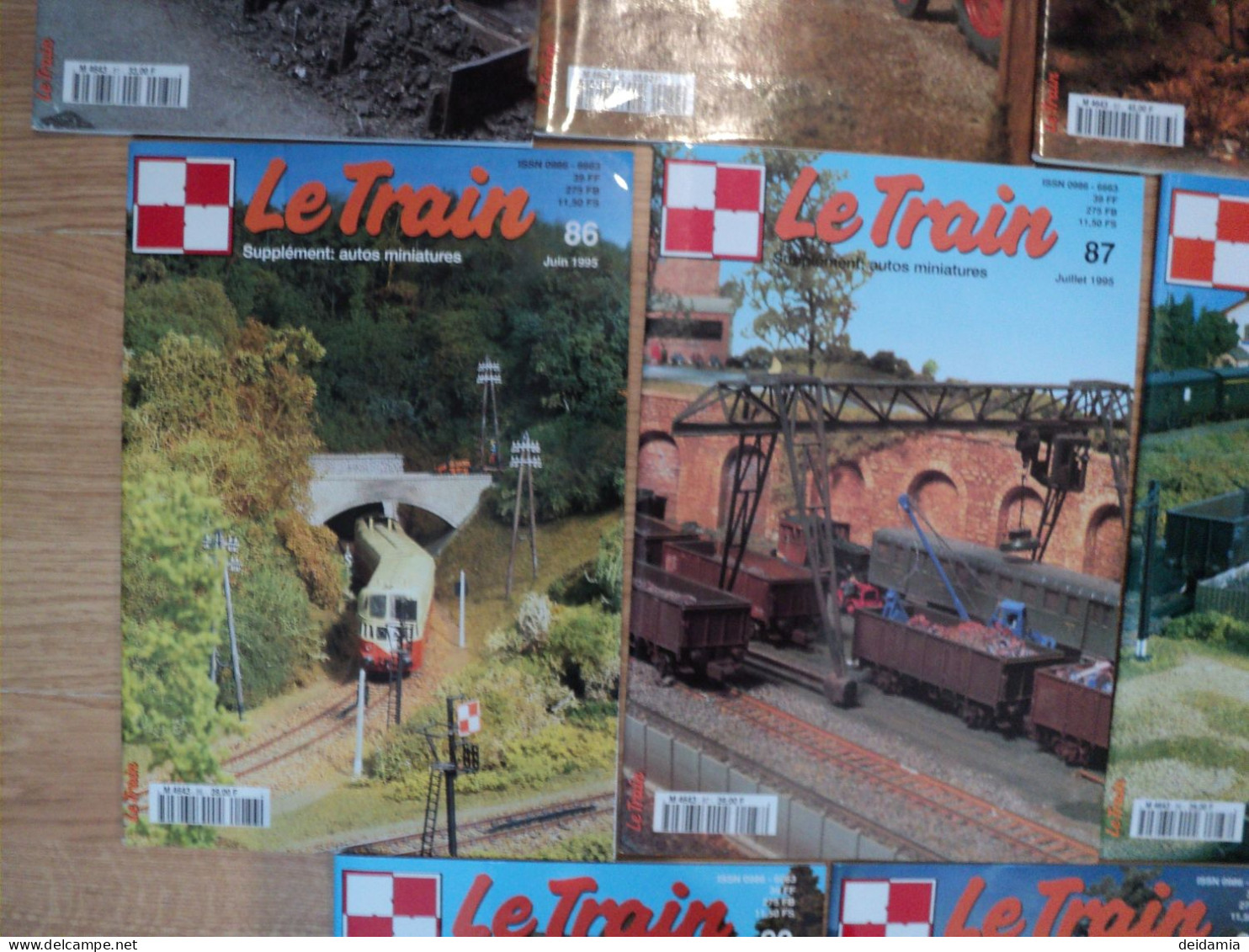 Lot De 12 Revues  LE TRAIN Année 1995 - Literatuur & DVD