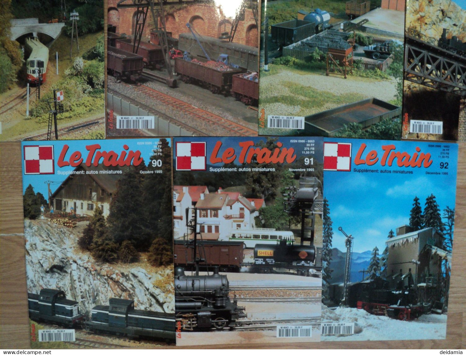 Lot De 12 Revues  LE TRAIN Année 1995 - Literature & DVD