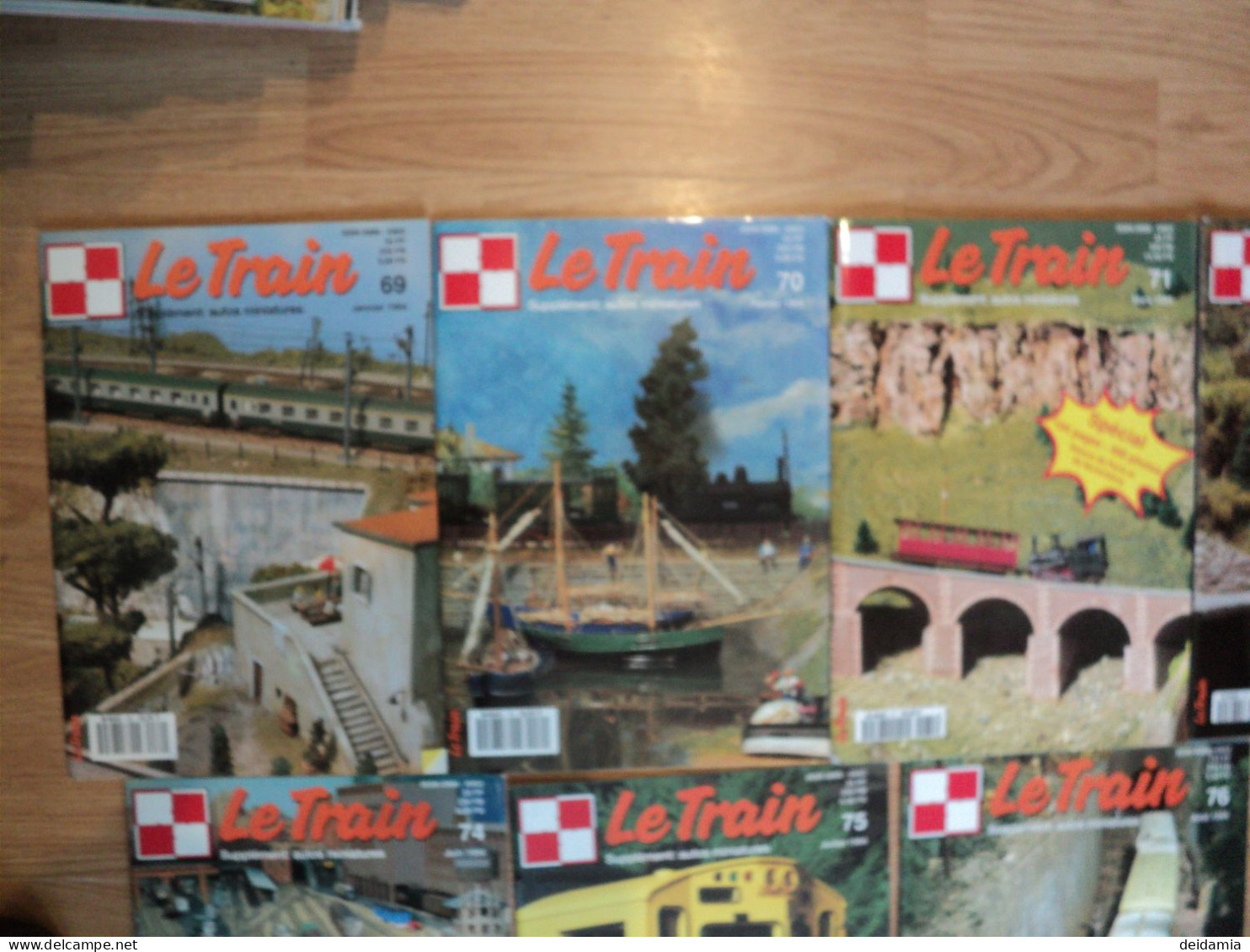 Lot De 12 Revues  LE TRAIN Année 1994 - Literatuur & DVD