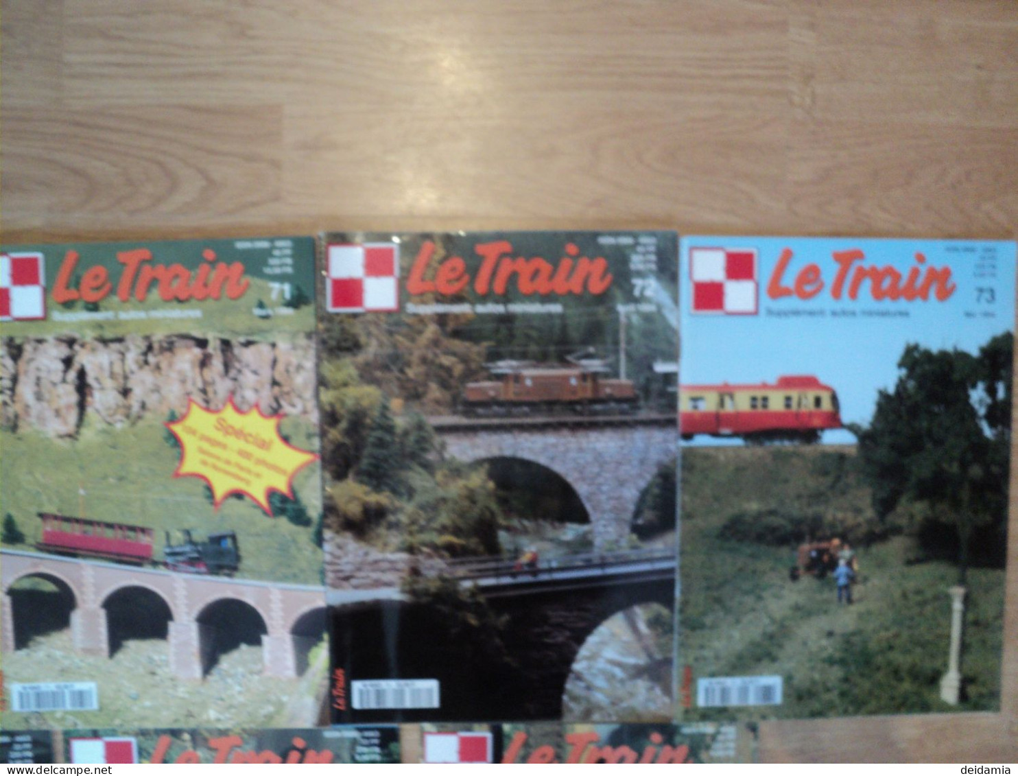 Lot De 12 Revues  LE TRAIN Année 1994 - Literatura & DVD