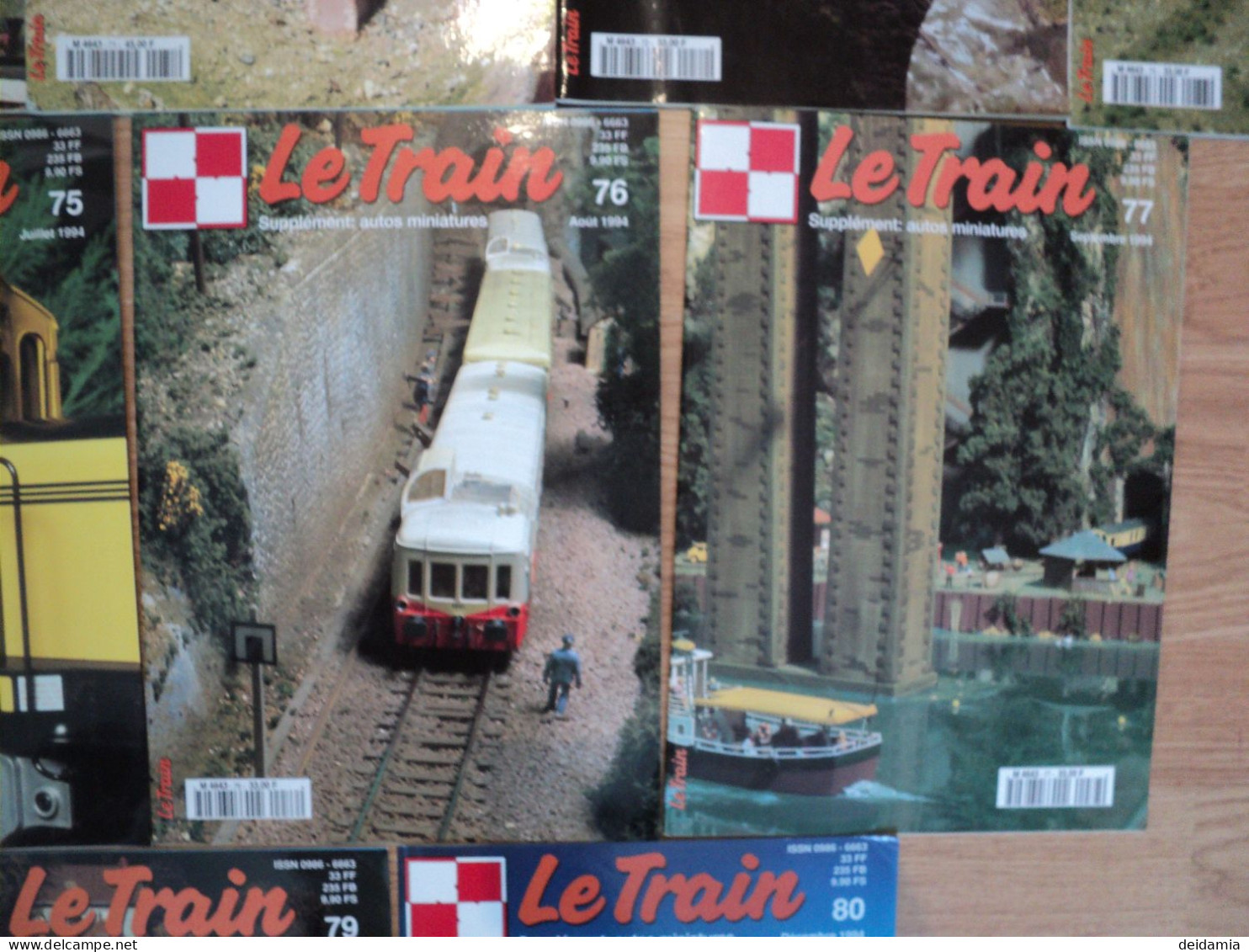 Lot De 12 Revues  LE TRAIN Année 1994 - Literatuur & DVD