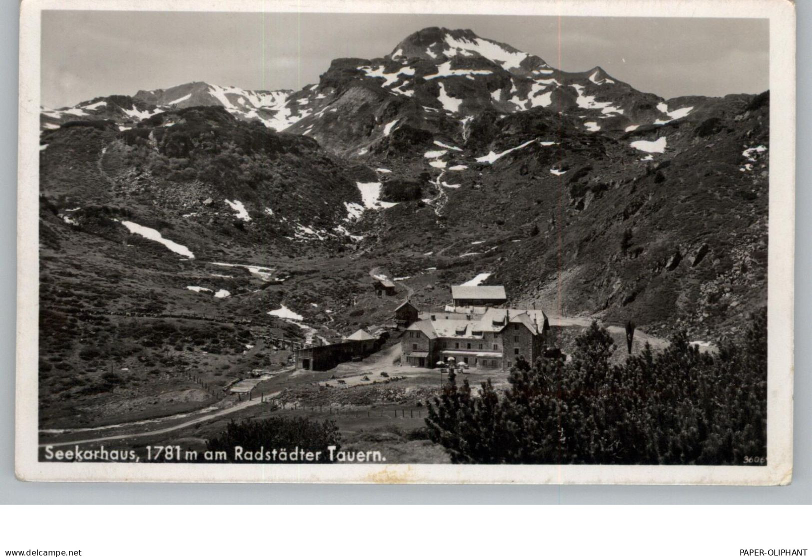 A 5562 OBERTAUERN, Seekarhaus, 1941 - Obertauern