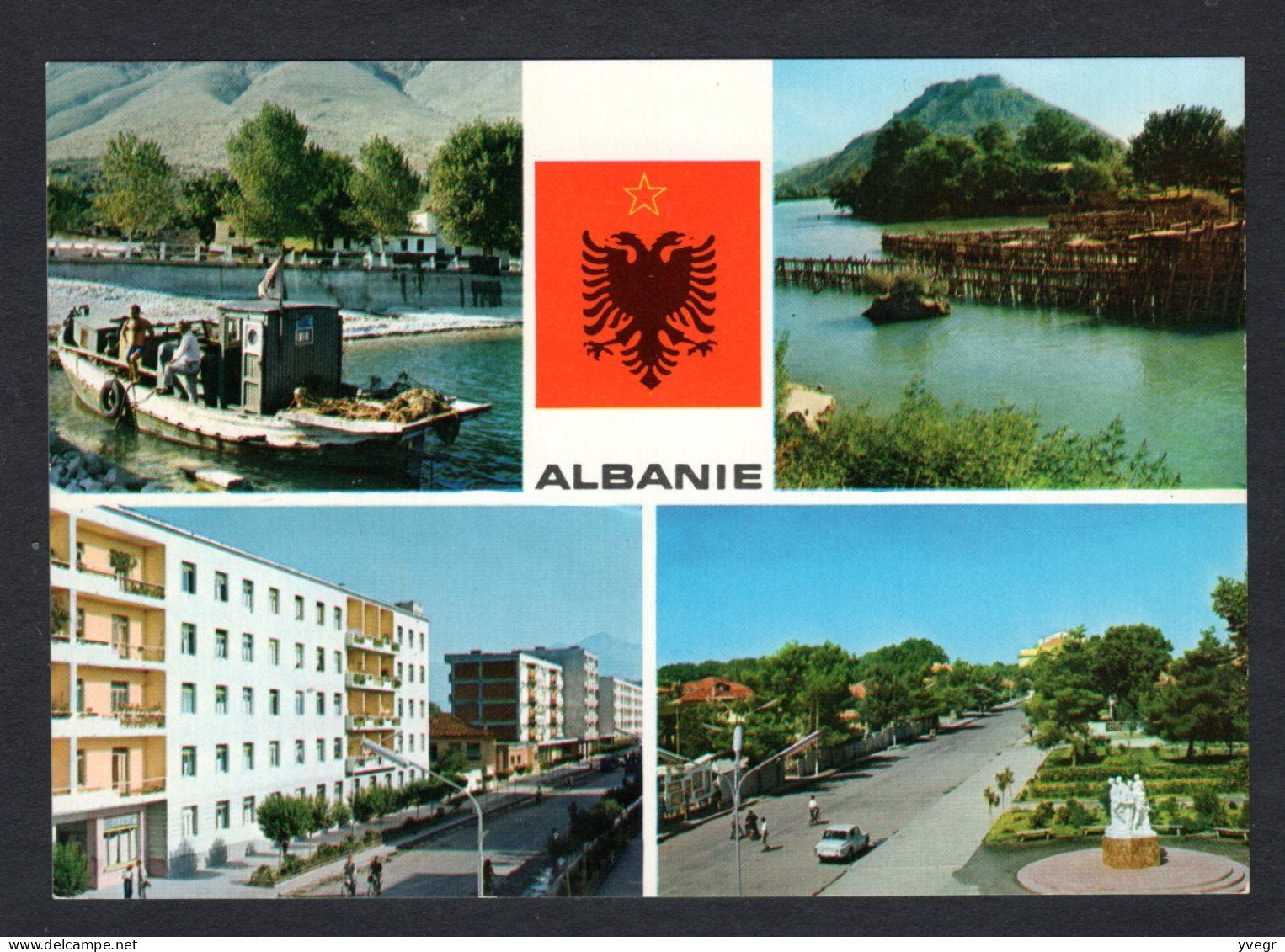 Albanie - SHKODRA - Citadelle Rozafati, Monument Aux Héros De Vig, Vue Récente Et Shiroka, Lac (Photocolor N° A 90) - Albanie