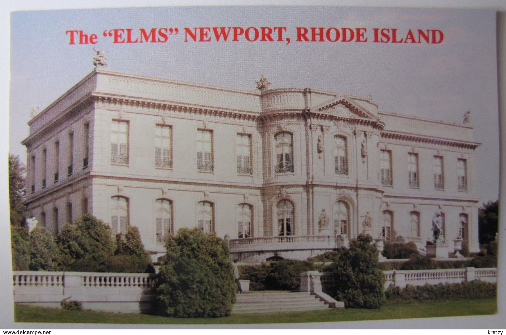 ETATS-UNIS - RHODE ISLAND - NEWPORT - The Elms - Newport