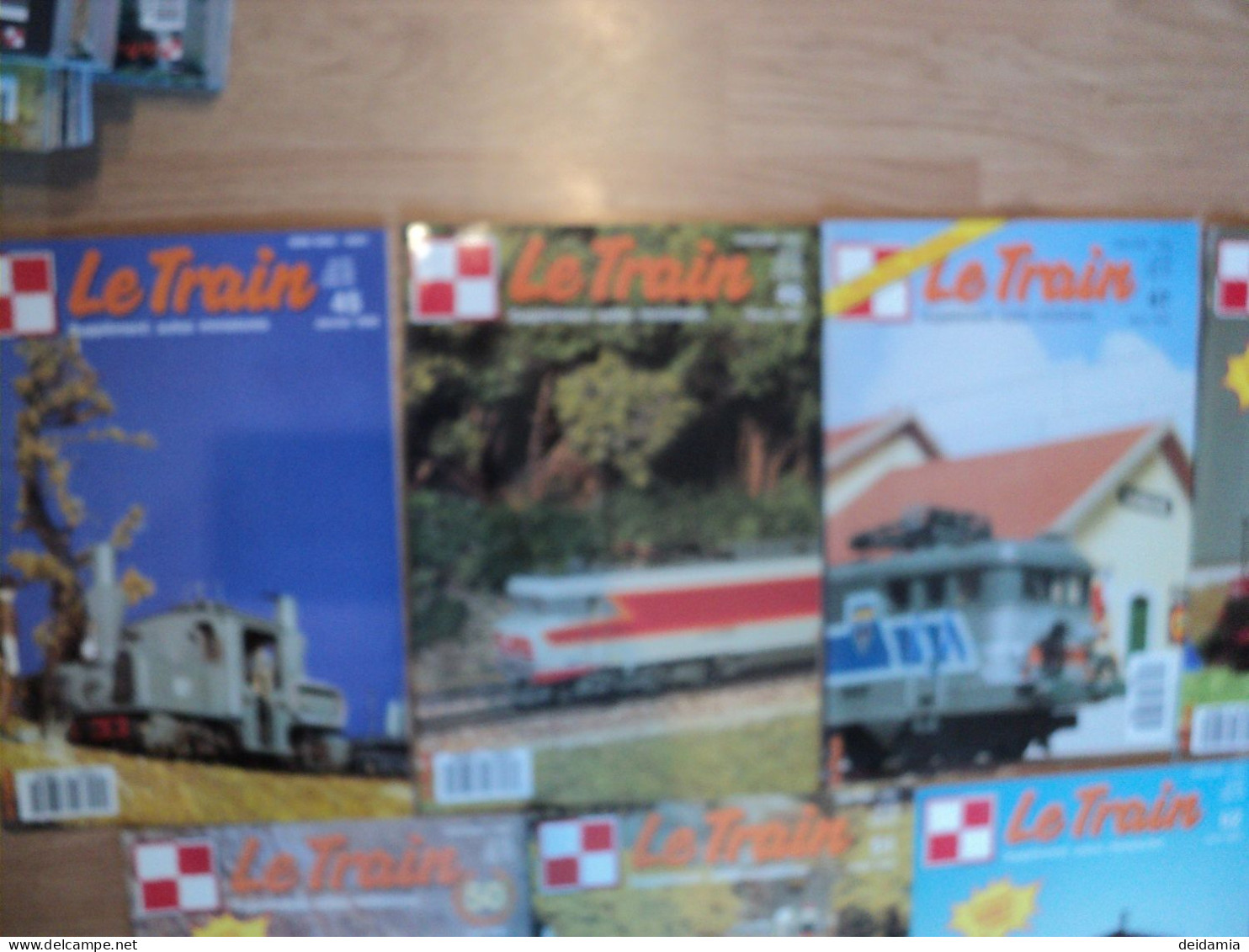 Lot De 12 Revues  LE TRAIN Année 1992 - Literatuur & DVD