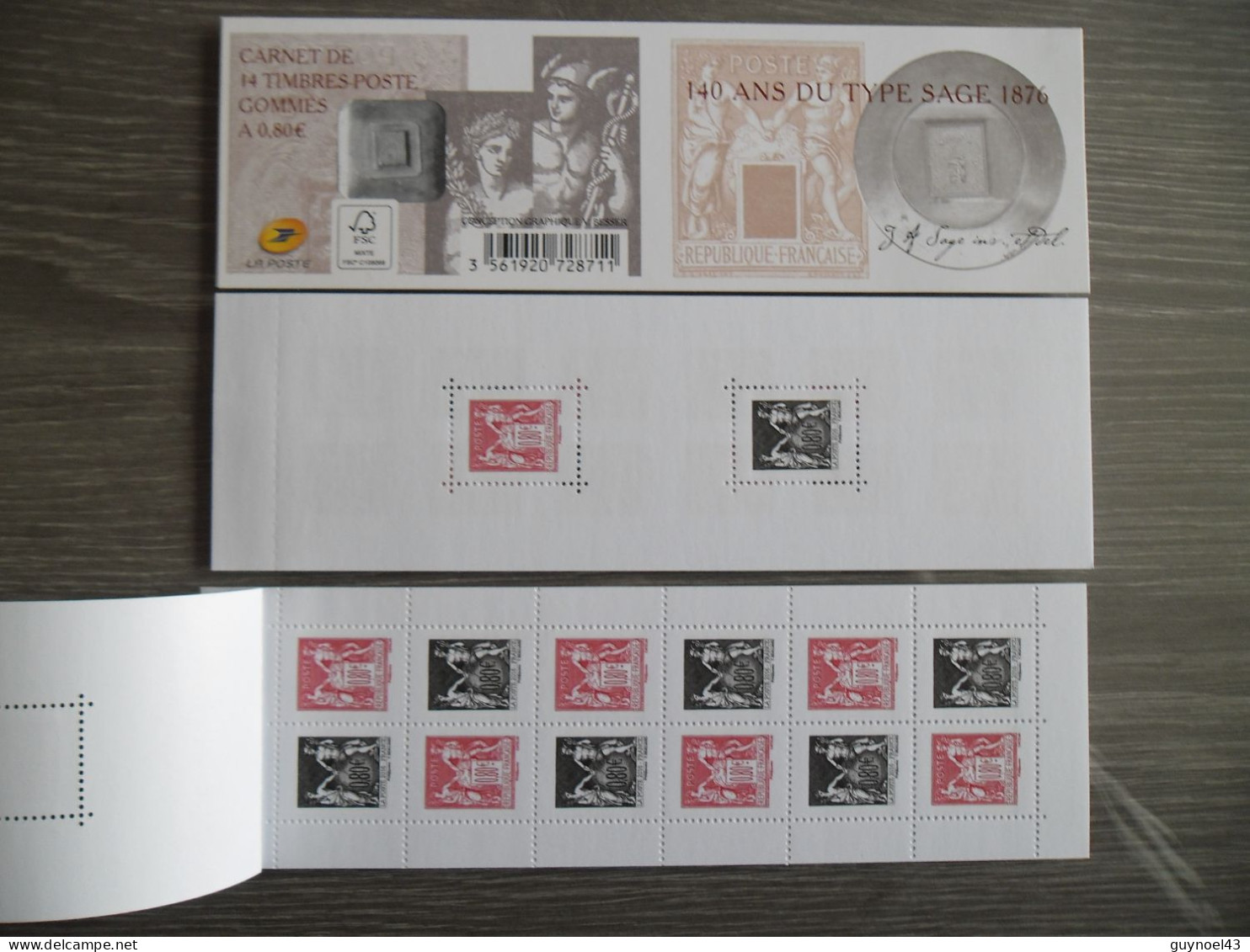 2016 Y/T C1523 " Anniversaire Du Type Sage " Neuf*** Jamais Plié - Cote 115,00 - Unused Stamps