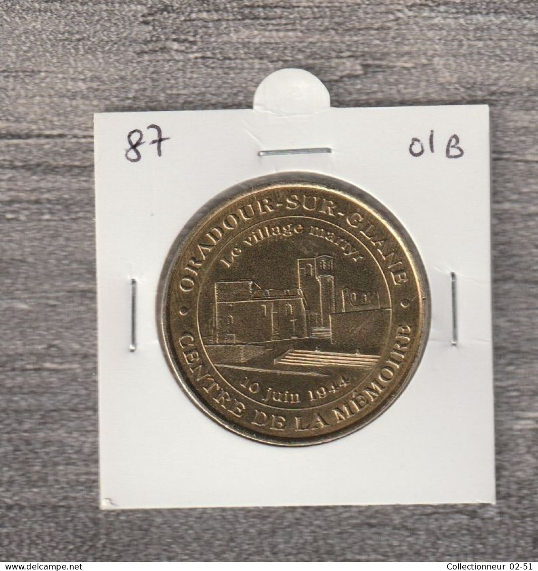 Monnaie De Paris : Oradour-sur-Glane - Centre De La Mémoire - 2001 - 2001