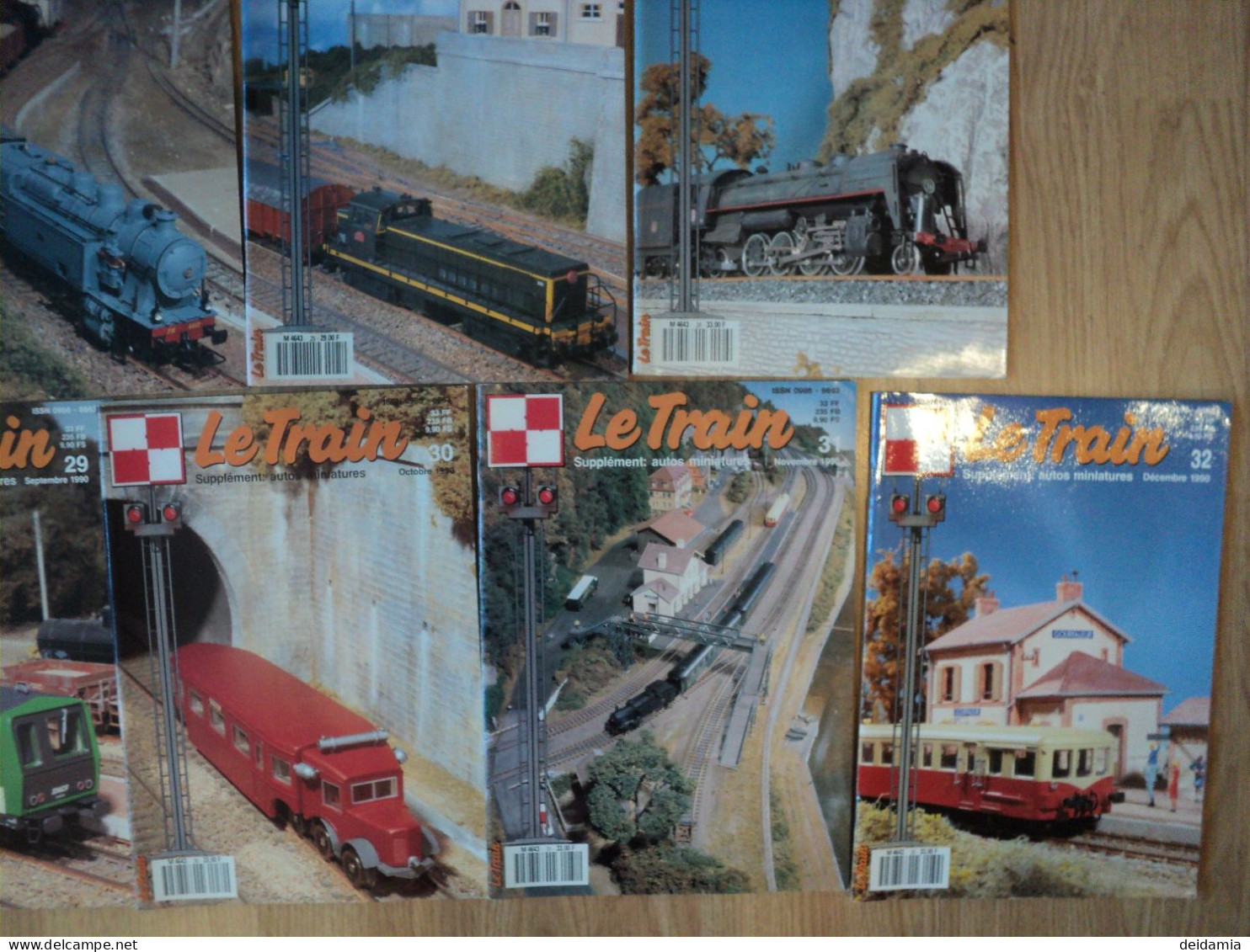 Lot De 11 Revues  LE TRAIN Année 1990 - Literatura & DVD