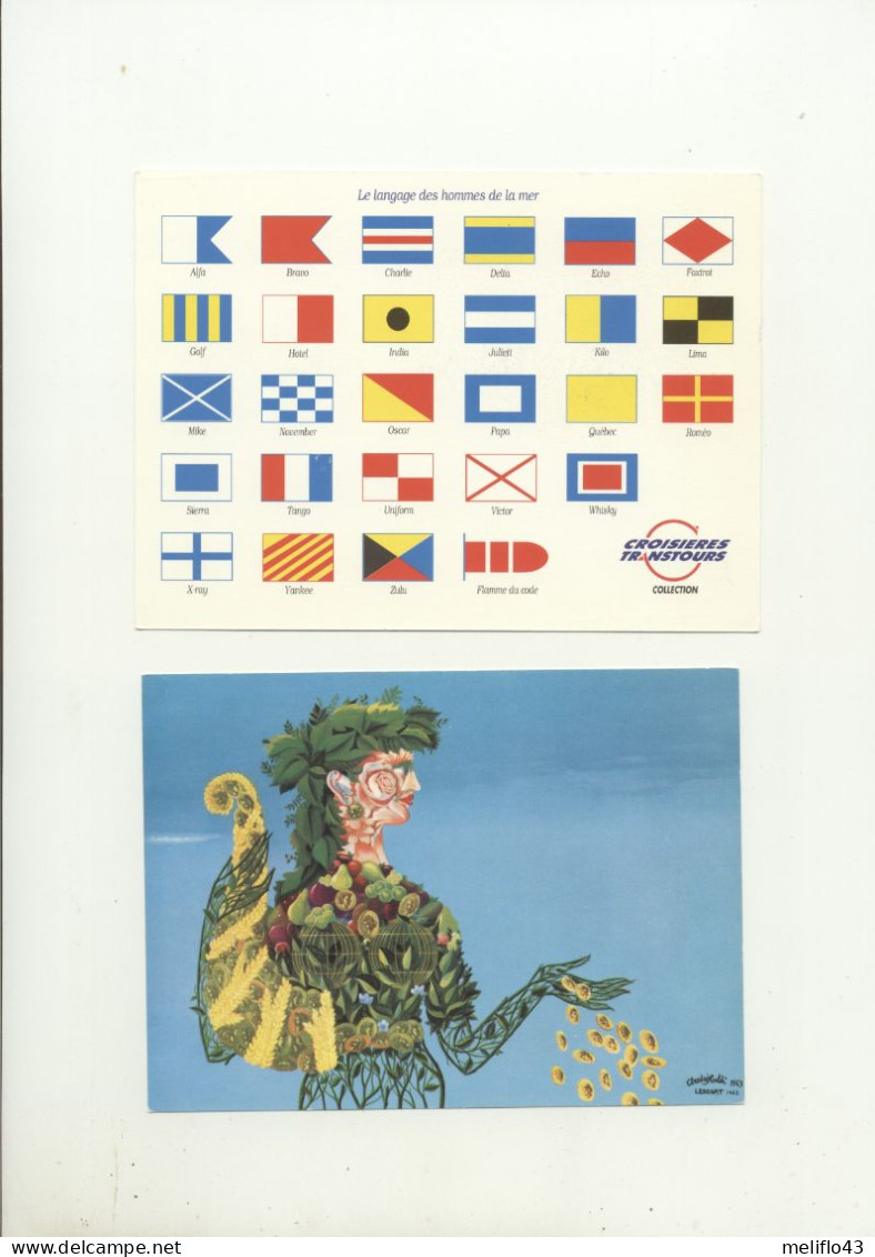 Lot n° 1 de 40 Cartes Modernes (15 cm*10.5 cm)  - Pub, Com, Affiches, Divers (Toutes scannées)