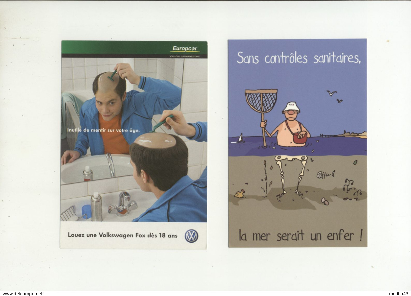 Lot n° 2 de 40 Cartes Modernes (15 cm*10.5 cm) - Pub, Com, Affiches, Divers (Toutes scannées)