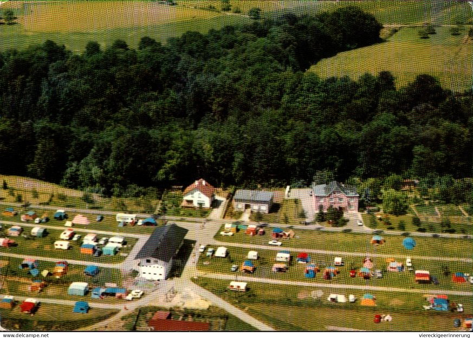 !  Cpm Camping Bel-Air Burgkapp, Consdorf, Luxembourg - Autres & Non Classés