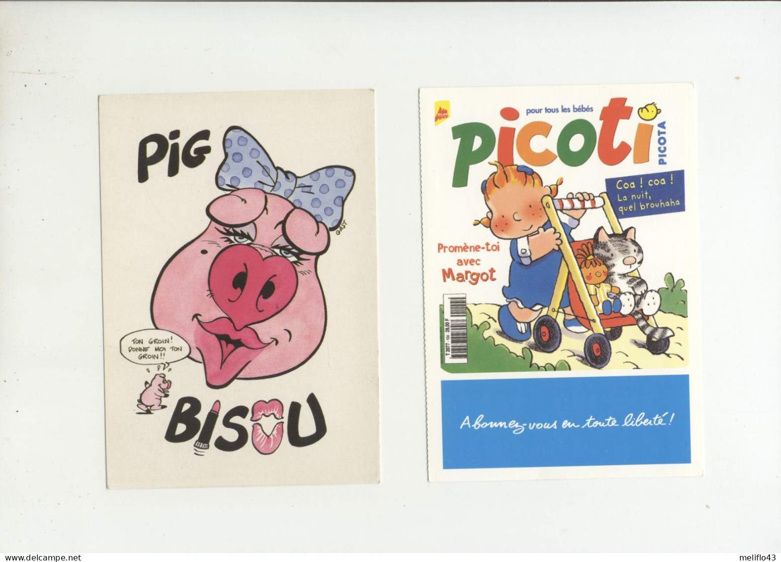 Lot N° 3 De 40 Cartes Modernes (15 Cm*10.5 Cm) - Pub, Com, Affiches, Divers (Toutes Scannées) - 5 - 99 Postcards