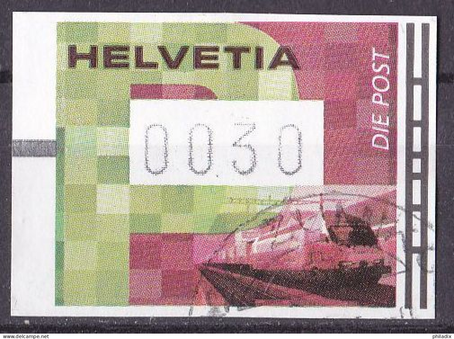 Schweiz Automatenmarke (0030) O/used (A3-43) - Automatic Stamps