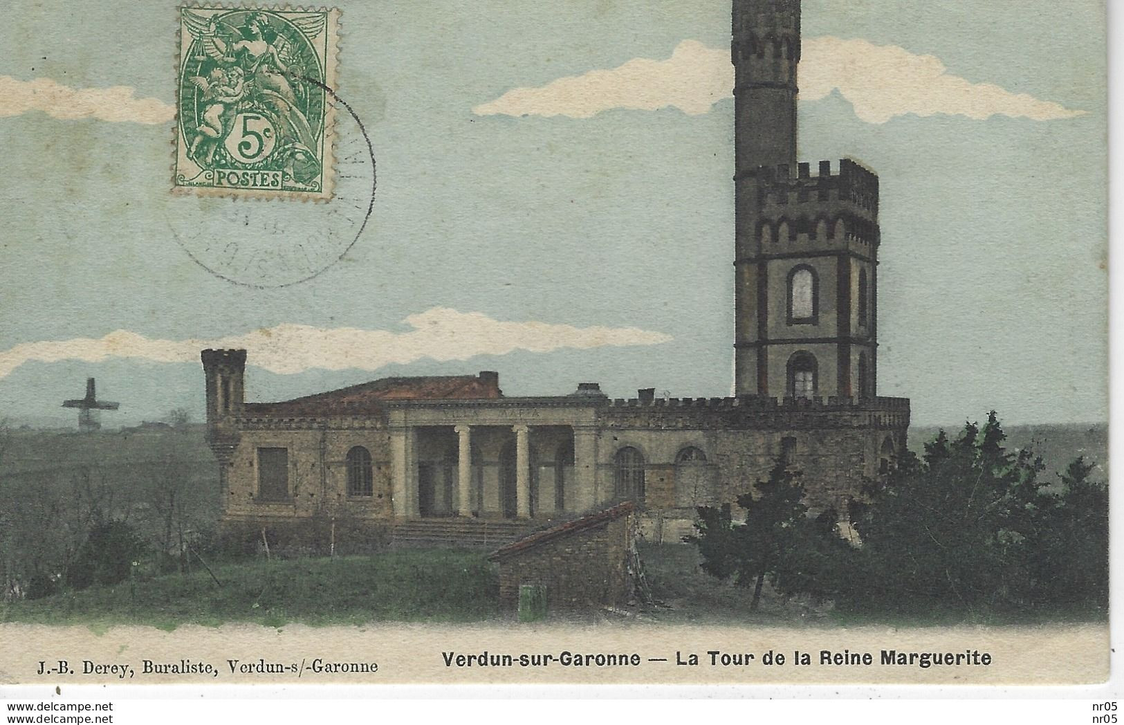 82  - VERDUN Sur GARONNE - La Tour De La Reine Marguerite    ( Tarn Et Garonne ) - Verdun Sur Garonne