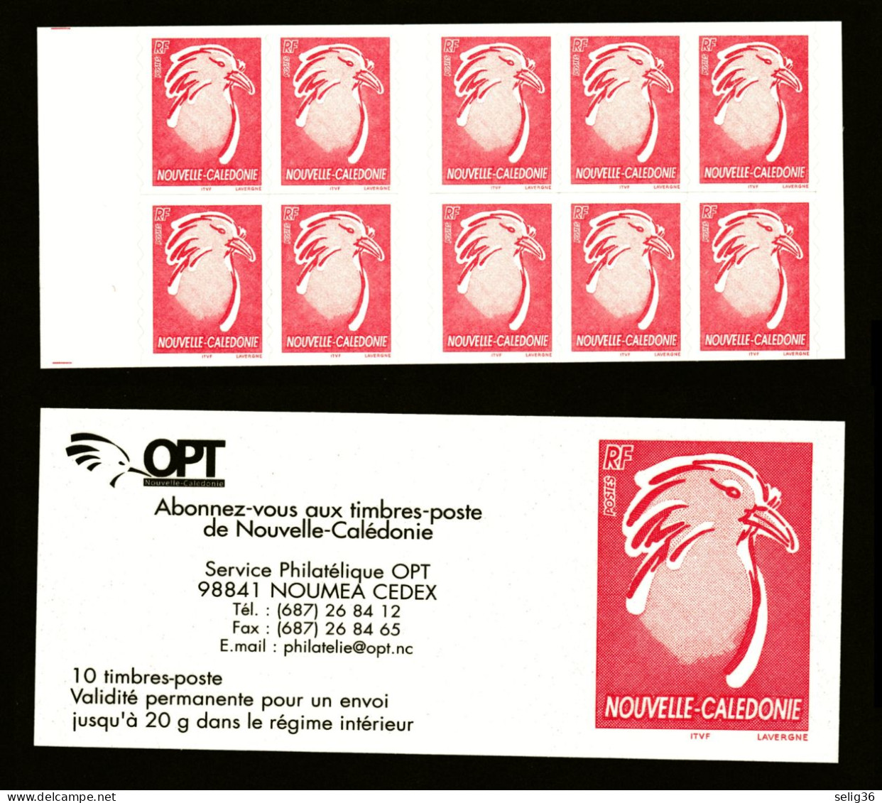 Nouvelle-Calédonie 2003 YT C894 ** - Booklets