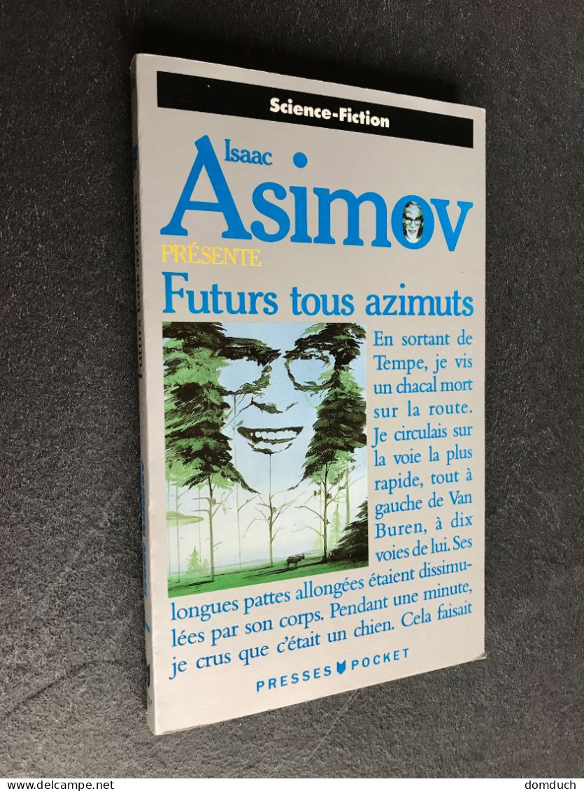 PRESSES POCKET S.F. N° 5375  FUTURS TOUS AZIMUTS  Isaac ASIMOV 1992 Tbe - Presses Pocket