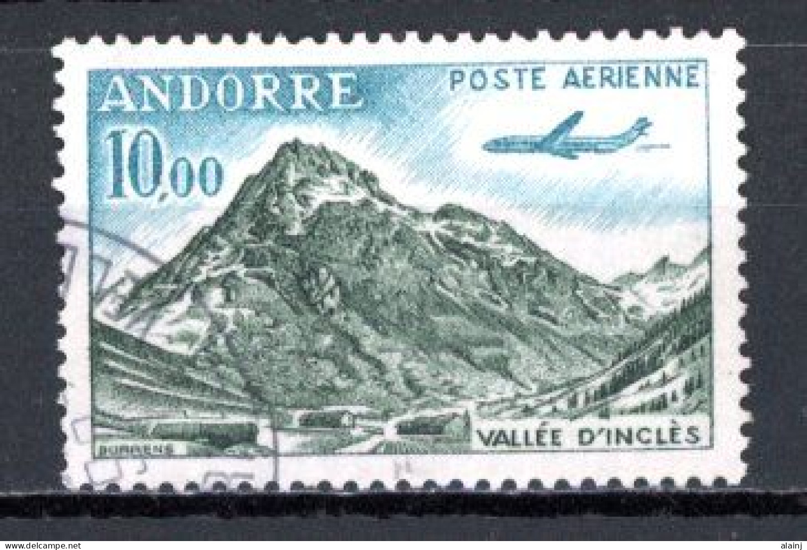 Andorre   Y&T   PA 8    Obl.    ---    Parfait état. - Poste Aérienne