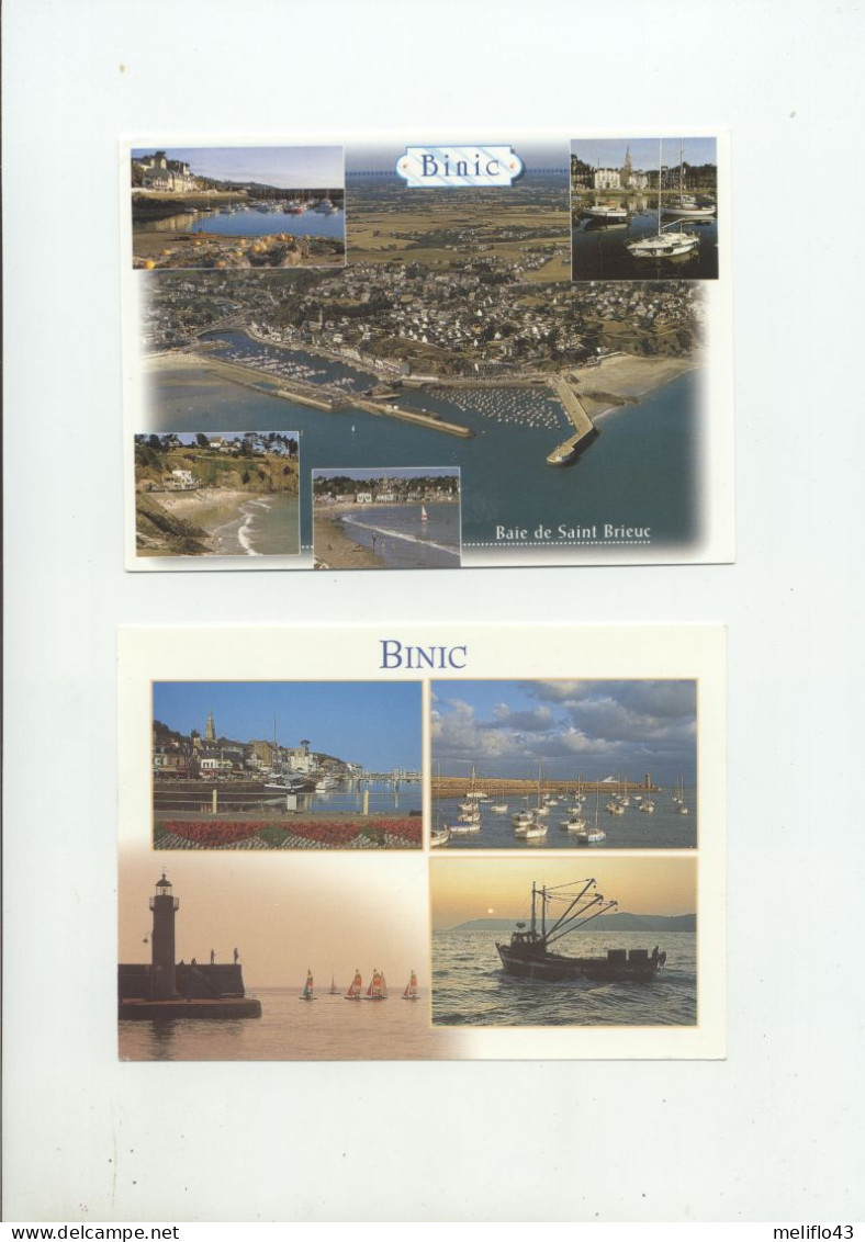 22 /CPM - Binic - Lot N°13 De 2 (cartes Neuves) - Binic