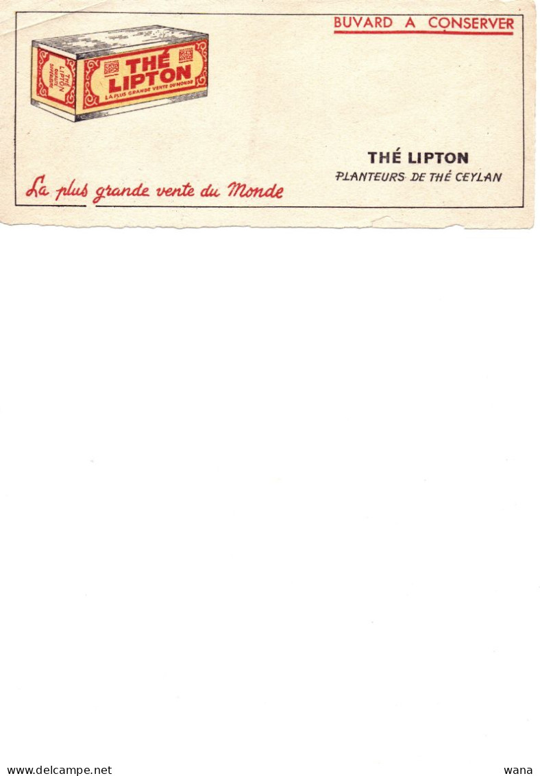 Buvard Thé Lipton - Parfums & Beauté