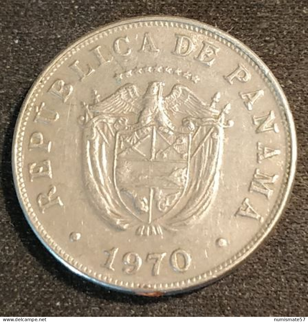 PANAMA - 5 CENTESIMOS 1970 - KM 23.2 - Panamá